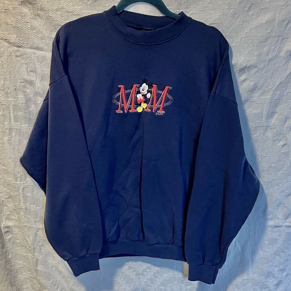 Disney Mickey Unlimited "Mom" Vintage Sweatshirt, Size XL
